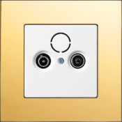 Solo carat_Anténní zásuvka TV+R