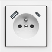 Future linear_Zásuvka s USB nabíjením