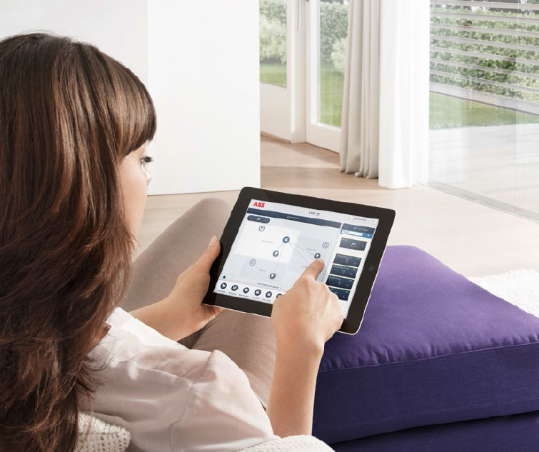 Jak spárovat mobilní zařízení (nebo tablet) s ABB-free@home?