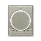 Termostat univerzální otočný (ovládací jednotka), Time®, Time® Arbo, starostříbrná