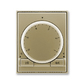 Termostat univerzální otočný (ovládací jednotka), Time®, Time® Arbo, šampaňská