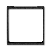 Kryt přístroje osvětlení s LED nebo adaptéru Profil 45, Levit®M, onyx