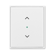 Kryt 1násobný, symbol „žaluzie“, Element®, Time®, bílá / bílá