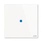 Prvek ovládací dotykový 1násobný, 86x86 mm, ABB tacteo®, zapuštěný, bílá