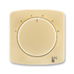 Kryt termostatu prostorového s otočným ovladačem, béžová