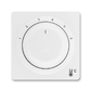 Kryt termostatu prostorového s otočným ovladačem, jasně bílá