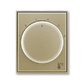 Kryt termostatu prostorového s otočným ovladačem, Tango®, šampaňská