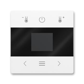 Kryt pro termostat s Bluetooth/ABB-free@home® wireless, matná bílá