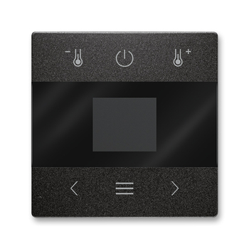 Kryt pro termostat s Bluetooth/ABB-free@home® wireless, matná černá