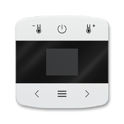 Kryt pro termostat s Bluetooth/ABB-free@home® wireless, bílá