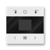 Kryt pro termostat s Bluetooth/ABB-free@home® wireless, bílá