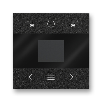 Kryt pro termostat s Bluetooth/ABB-free@home® wireless, onyx