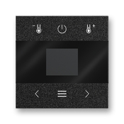 Kryt pro termostat s Bluetooth/ABB-free@home® wireless, onyx